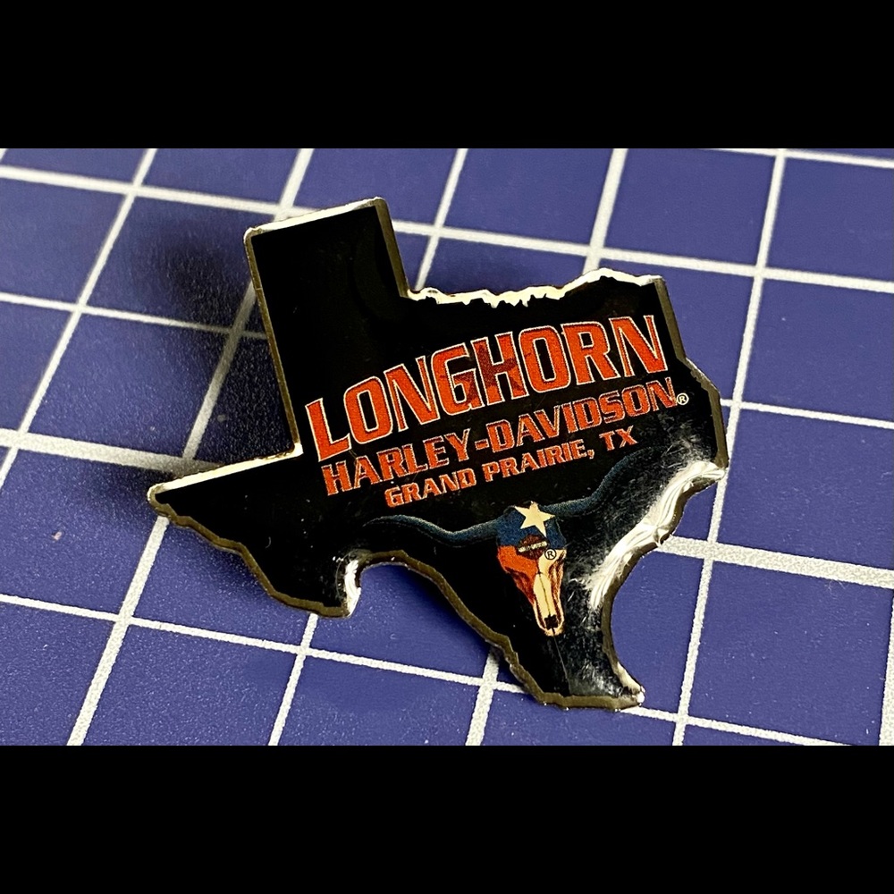 Harley Davidson Pin Vest Jacket Pin - TEXAS HARLEY DAVIDSON STATE PIN